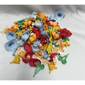 Colorations Creative Creatures Doug Builders Accessory 195 Pieces Lot Play Dough